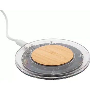 SeeCharge průhledná bezdrátová nabíječka - přírodní / průhledná - AP864021