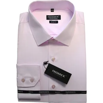 Pánská košile Pánská košile s dlouhým rukávem - střih SLIM - vzor F824 - 43