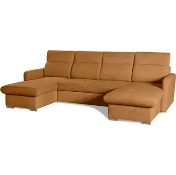 Sedací souprava Sedací souprava Emily U, bronzová (sicuro 25)