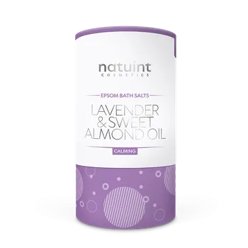 Koupelová sůl Natuint Cosmetics Aromaterapeutická solná koupel Levandule 550 g