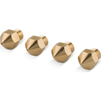 Příslušenství k 3D tiskárně PrimaCreator CR-10S Pro Mixed Size Brass Nozzle - 4 pcs (0.20 mm/0.40 mm/0.60 mm/0.80 mm)
