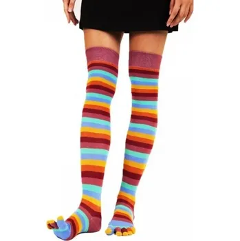 Pánské ponožky OVER-KNEE prstové nadkolenky ToeToe