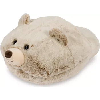 plyšák Plyšový hřejivý pantofel Medvěd od Cozy Noxxiez