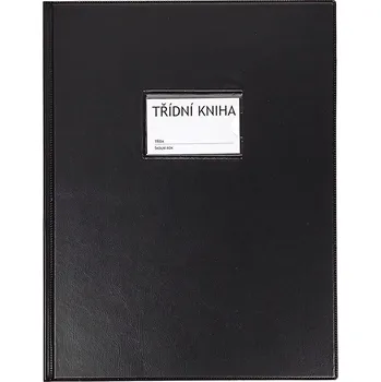 Desky na třídní knihu A4 okénko, černá Classic