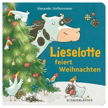 První čtění Lieselotte feiert Weihnachten - Steffensmeier, Alexander [DE] (2022, Formát desky, FISCHER Sauerländer)