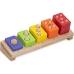Wonderworld Dřevěná skládačka barevné počty