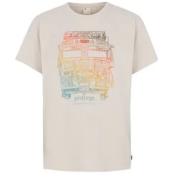 Chlapecké triko Protest PRTBANNER JR velikost 164 hnědá