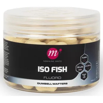 Boilies Mainline vyvážené boilie Fluoro Dumbell Wafters ISO Fish 150 ml 12 x 15 mm Varianta: White (M44028)