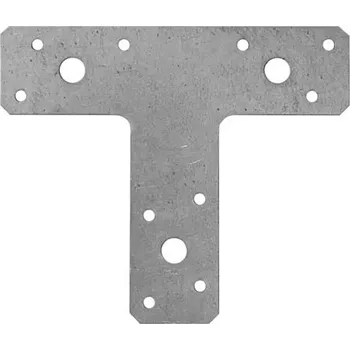 Tesařské kování DOMAX Plochá spojka KT 2 150 x 127 x 38 x 2 mm pozinkovaná 1 ks