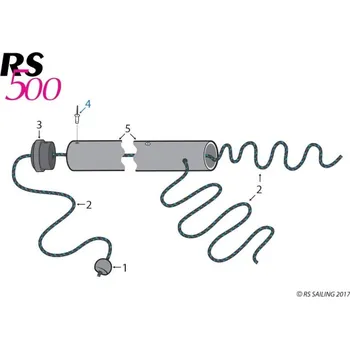 Člun RS500 Bowsprit Complete - čeleň