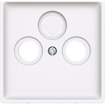 vypínač Kryt zásuvky televizní, rozhlasové (a satelitní) jasně bílá ABB 5011C-A00300 B1