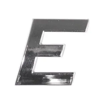 Samolepicí dekorace na vozidlo 3D logo Znak samolepicí E