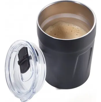 Termohrnek Troika Termohrnek na teplé nápoje Espresso Doppio Troika, černý