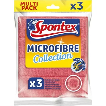 Utěrka Hadříky z mikrovlákna Spontex – 3 ks