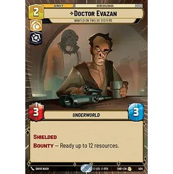 Karetní hra Doctor Evazan 185/262 - Shadows of the Galaxy Extra Typ karty: Standard