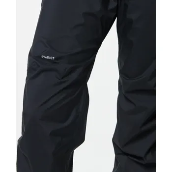 KIPRUN Dámské nepromokavé kalhoty na trailový běh černé XS ZELENÁ|ČERNÁ