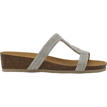 Dámská zdravotní obuv Scholl Doha dámské zdravotní pantofle barva stříbrná stříbrná 39