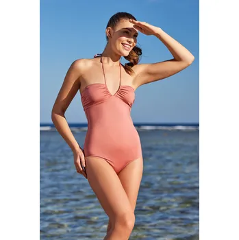 Dámské plavky LORIN Blanka starorůžová 38