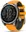 Garmin fēnix 8 47 mm, AMOLED Sapphire Titanium Orange/Graphite Silicone Band