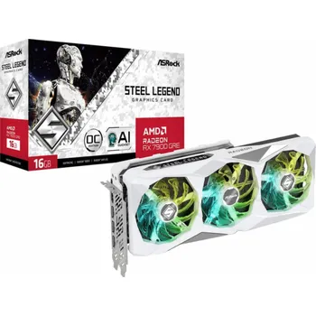 Grafická karta ASRock AMD Radeon RX 7900 GRE Steel Legend 16 GB (90-GA51ZZ-00UANF)