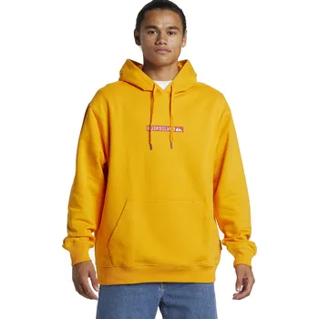 Pánská mikina mikina Quiksilver Dna Clicker Hoodie - NJZ0/Radiant Yellow M