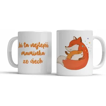 Hrnek pro maminku Jsi ta nejlepší maminka ze všech (Liška) - Růžová