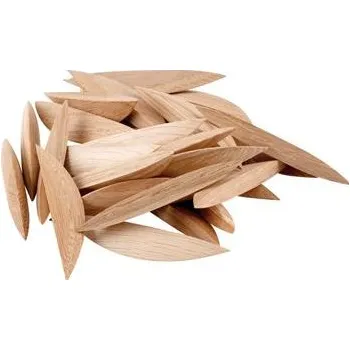 Nábytkové kování JOWE opravná lodička, člunek - dub vel. 2 ( balení = 500ks )