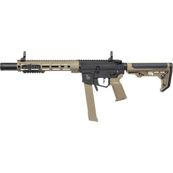 Airsoftová zbraň Specna Arms Airsoftový samopal SA-FX02 FLEX™ HAL ETU™ - černá/písková TAN, Specna Arms, SA-FX02