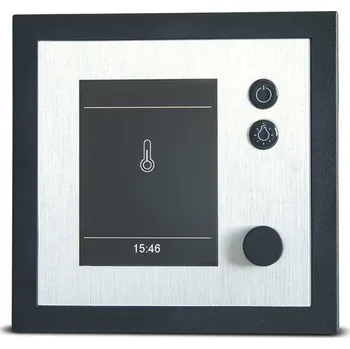 EOS EmoTec D, řídící jednotka pro suchou saunu, antracit / stříbrná