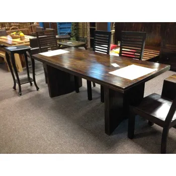 Jídelní set Jídelní set palisandr velký stůl + 6 židlí Surat