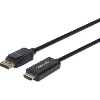 MANHATTAN Kabel DisplayPort na HDMI 1080p, 1.8m, černý