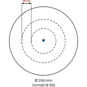 Lešticí kotouč Leštící kotouč Počesané molino rozměr 250x25x otvor (varianty), Počesané molino 250x25 - otvor 16, normálně šitý