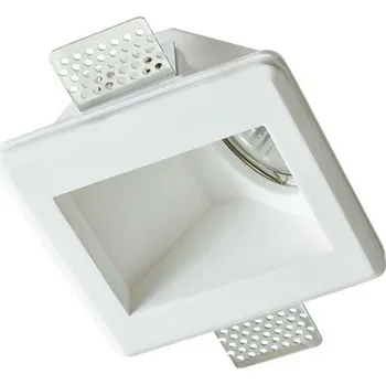 Bodové svítidlo ACA Lighting Gypsum zapuštěné sádrové svítidlo G90061C