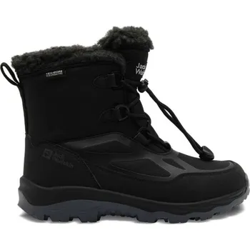 Dětská treková obuv Dětská zimní obuv Jack Wolfskin VOJO SHELL XT TEXAPORE MID K 33 Černá