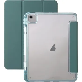Pouzdro na tablet Fold zavírací pouzdro na iPad Air 11 (2024) - černozelené