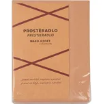 Vesna Luxusní prostěradlo JERSEY EXCELLENT s elastanem kakaové 200x220 cm