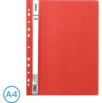 Rychlovazač A4 PP euro červený