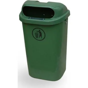Venkovní odpadkový koš EUROPLAST odpadkový koš zelený