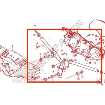 Auto-moto Honda Řidítka 53100K01D00