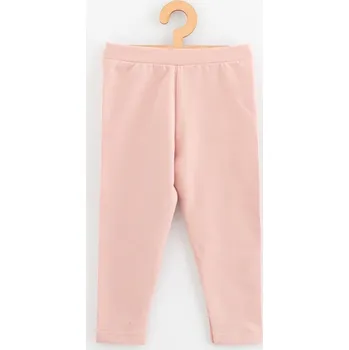 Dívčí legíny Dětské legíny z teplákoviny New Baby Kindergarten light pink Růžová 128/134