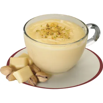 La Vita - Horká čokoláda v prášku Bílá s pistácií 30 g