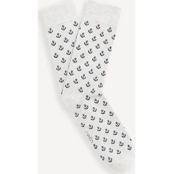 Celio Vzorované ponožky Gisoancre - Pánské Celio bílá 2711125