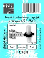 TĚSNĚNÍ NÝVLT F1/78N těsnění hadic. přípojek a spojek 3/4" 24 x 16 x 2 mm 7 ks