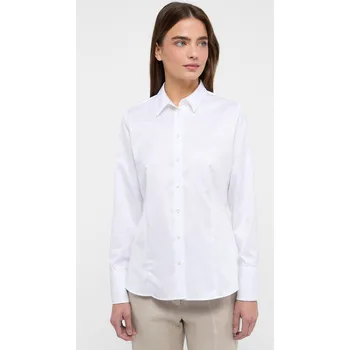 Dámská halenka Dámská košile Eterna Modern Classic Twill neprůhledná bílá 5008_00D708 velikost: 46, délka rukávu: dlouhý rukáv bílá