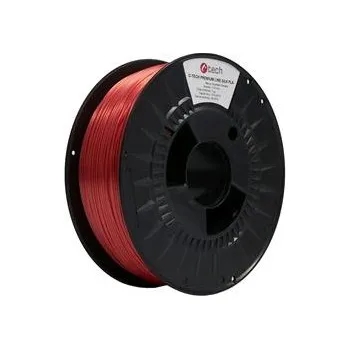 3D tisk Filament C-TECH PREMIUM LINE, Silk PLA, orientální červená, RAL3031, 1,75mm, 1kg