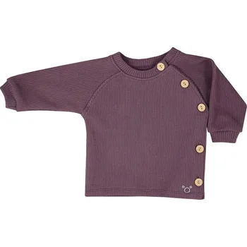 Kojenecké tričko s dlouhým rukávem Koala Pure purple Velikost: 74 (6-9m)