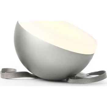 Stojací lampa NEW WORKS Přenosná lampa Sphere Adventure, Warm Grey