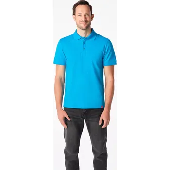 Pánské tričko CityZen - DAX Pánská polokošile tyrkys M