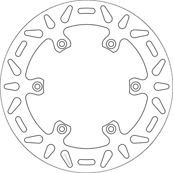Brzdový kotouč brzdový kotouč KTM/Husqvarna/Gas Gas (zadní), NEWFREN KTM SX-F 250 2006-2021