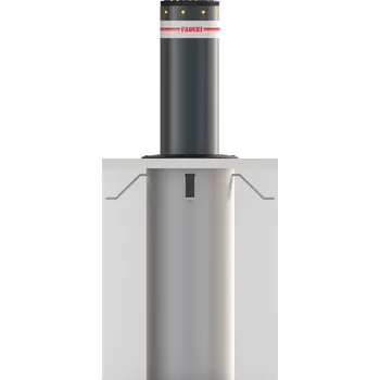 parkovací zábrana Fadini STRABUC 930 OPINAT 9328L automatický sloup pro veřejné prostory a kontrolu dopravy, výška 700 mm, průměr 275 mm, tloušťka 12 mm